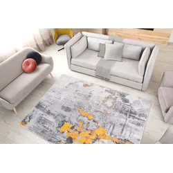 Lalee.Avenue Prisca AE 300 Grau / Gold 200cm x 290cm