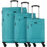 d & n Travel Line 6804 Koffer-Set 3-tlg. petrol