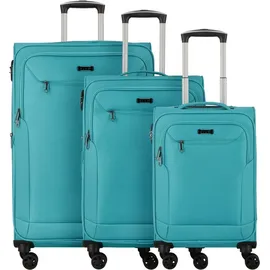 d & n Travel Line 6804 Koffer-Set 3-tlg. petrol