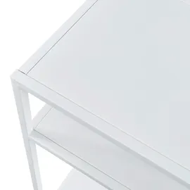 [en.casa] Kumlinge Konsolentisch 55 x 30 x 85 cm Weiß