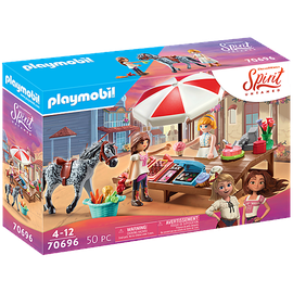 Playmobil Spirit Miradero Süßigkeitenstand 70696