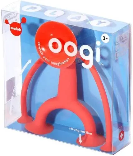 Preisvergleich Produktbild Moluk 2843101 - Oogi, Silikonfigur, 13 cm, rot