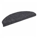 vidaXL Stufenmatten Selbstklebend 30 Stk. Dunkelgrau 65x21x4 cm