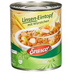 Erasco Linsen mit Würstchen Dosen-Eintopf 800,0 g