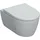 Geberit iCon Set Wand-WC Tiefspüler, geschlossene Form, Rimfree, mit WC-Sitz, weiß/KeraTect 501664008