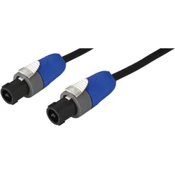 MONACOR Musiker-Lautsprecherkabel MSCA-620/SW