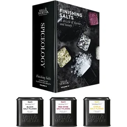 MILL&MORTAR Finishing Salz  3er Set Geschenkbox