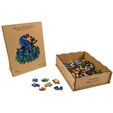 Philos Artefakt Holzpuzzle 2 in 1 Pfau (9081)