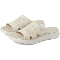 SKECHERS Damen On-The-go Walk Flex Sandal-Elation Slides, Natural Textile, 36 EU