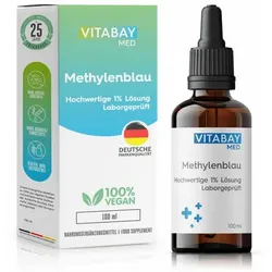 METHYLENBLAU hochwertige 1% Lösung vegan 100 ml