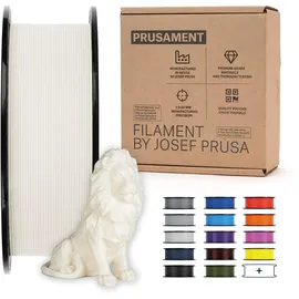 prusament Vanilleweiß, PLA-Filament, 1,75 mm, 1 kg Spule, Durchmessertoleranz +/- 0,02 mm