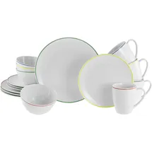 CreaTable Luna Kombiservice 16-tlg. Color Line