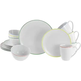 CreaTable Luna Kombiservice 16-tlg. Color Line