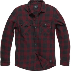Vintage Industries Globe Heavyweight Hemd, rot, Größe 3XL für Männer