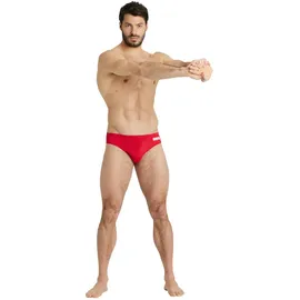Arena Badehose Team Herren Slip Rot/Weiß 6