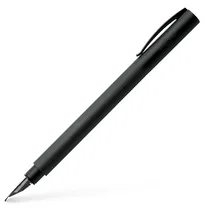 Faber-Castell 147153 - Füller Ambition All Black, B, schwarz