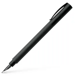 Faber-Castell 147153 - Füller Ambition All Black, B, schwarz
