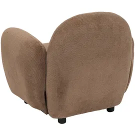 Mendler Sessel HWC-P33 Chenille 86 x 77 x 86 cm Braun