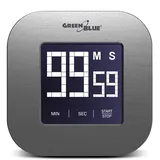 Green Blue GreenBlue GB524 Magnetischer Digital-Timer mit Touchscreen Countdown Modus Stoppuhr Magnetische Rückseite