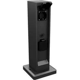 Müller-Licht Gartensteckdose Schwarz 4 St.