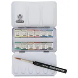 Schmincke Horadam Aquarell, Metallkasten, 12x1/2 Näpfchen