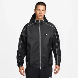Nike Sportswear Air Sweatjacke Herren Schwarz/Weiß L