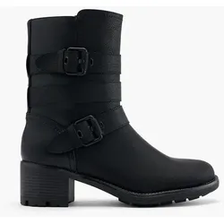 Stiefelette - Damen - schwarz - 40