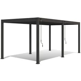 Weide Deluxe Pergola freistehend 3,6 x 5,3 m anthrazit