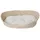 Dehner Premium Lovely Kuschelbett Tiefer Schlaf oval 58 cm x 48 cm beige
