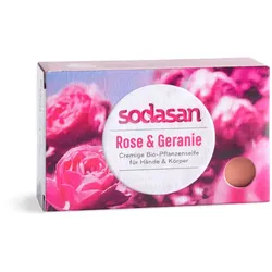 Pflanzenseife Rose u. Ger.