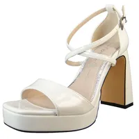 Buffalo Damen Klassische Pumps Cherry Neat 1291376 Weiß White Kunst... 40