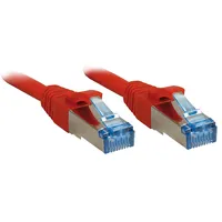 Lindy 47168 10m Cat.6A S/FTP LSZH Netzwerkkabel, rot