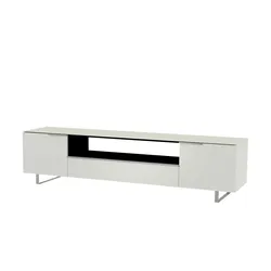 TV Board   ¦ weiß ¦ Maße (cm): B: 210 H: 51 T: 47.0