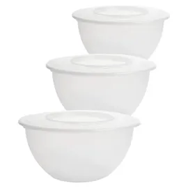 Centi 3er Set Schüsseln 5 L DELOS transparent