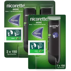 Nicorette Mint Spray 3er Pack 2+1 St