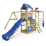 Wickey Spielturm Smart Baboon 1,2 m Blau