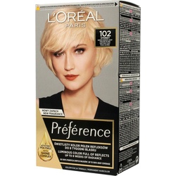 L'Oréal Paris, Haarfarbe, L'Oreal Feria Preference Hair Dye 102 Iridescentiss (102 Iridescentiss)
