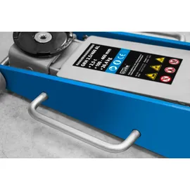 Güde Rangierwagenheber Aluminium/Stahl 100-465 mm blau/silber