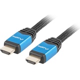 Lanberg CA-HDMI-20CU-0030-BL HDMI-Kabel 3 m HDMI Typ A (Standard) Schwarz