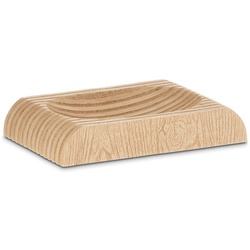 Seifenschale Kaiu Polyresin natur 13,0x9,0x2,5cm