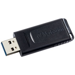 Verbatim 16GB VERBATIM DRIVE SLIDER USB Stick USB2.0 schwarz USB-Stick