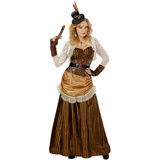 W WIDMANN MILANO Party Fashion - Kostüm Steampunk, bodenlanges Kleid, Faschingskostüme