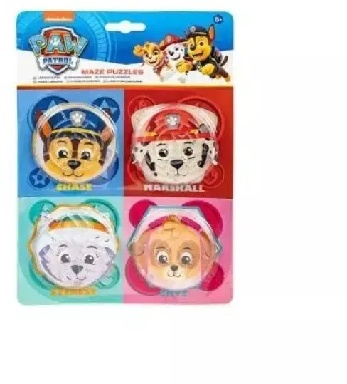 Paw Patrol: 4 Mini-Labyrinth-Puzzles