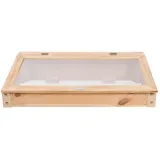 Esschert Design Frühbeetaufsatz für Hochbeet, 78 x 42 cm,