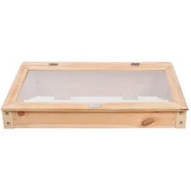 Esschert Design Frühbeetaufsatz für Hochbeet, 78 x 42 cm,