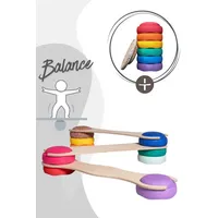 stapelstein gmbh Balance Board Set Rainbow Classic
