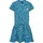 hummel hmlFLOWY AOP DRESS S/S blue coral 146