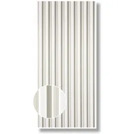 CONACORD Streifenvorhang 90 x 200 cm Grau-Weiß