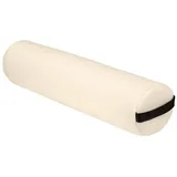 Tectake tectake® Massage Vollrolle aus Kunstleder - beige