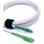 Elfcam - 15m LWL Glasfaser-Kabel LC/APC auf SC/APC, OS2 Singlemode Simplex 9/125μm, FTTH Glasfaser Patchkabel LSZH Weiß
